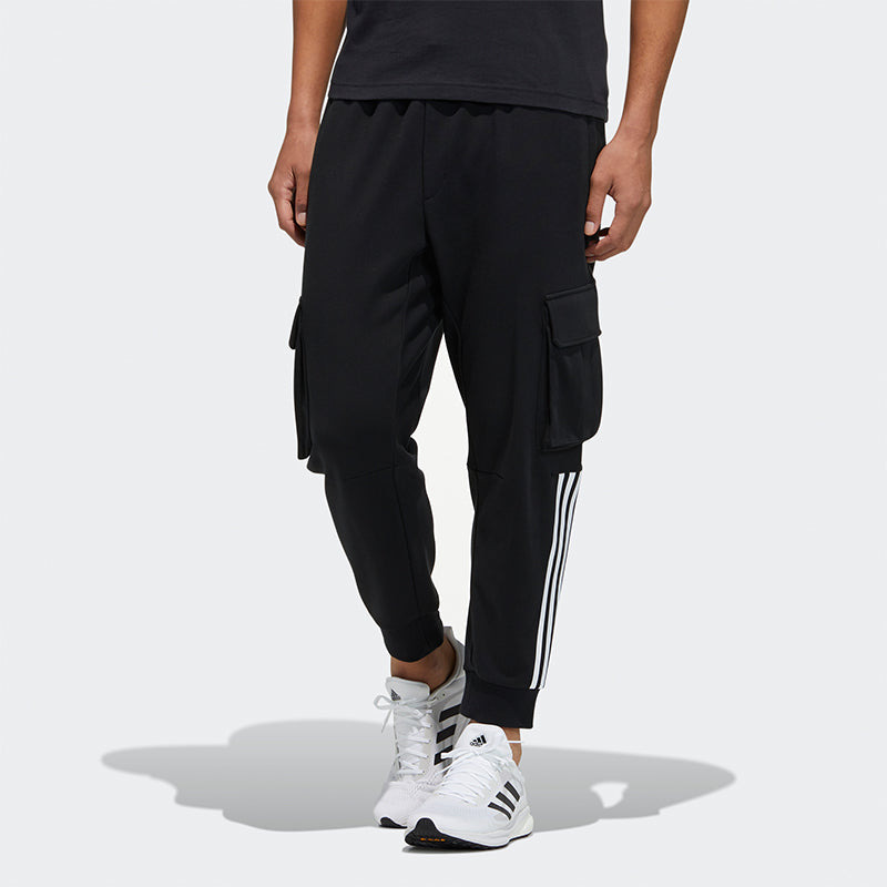adidas Cny Pnt Dk New Year's Edition Cargo Pocket Bundle Feet Sports Pants Black GP0913 - 3
