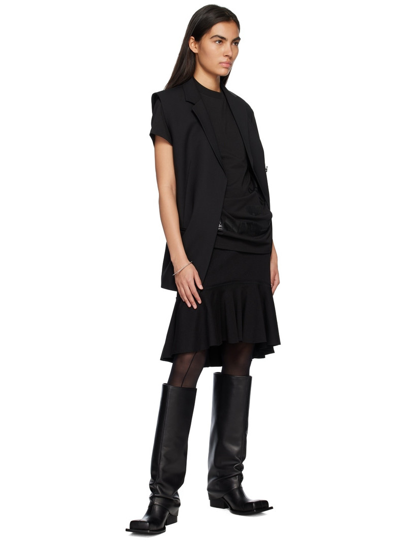 We11done Black Printed T-Shirt outlook