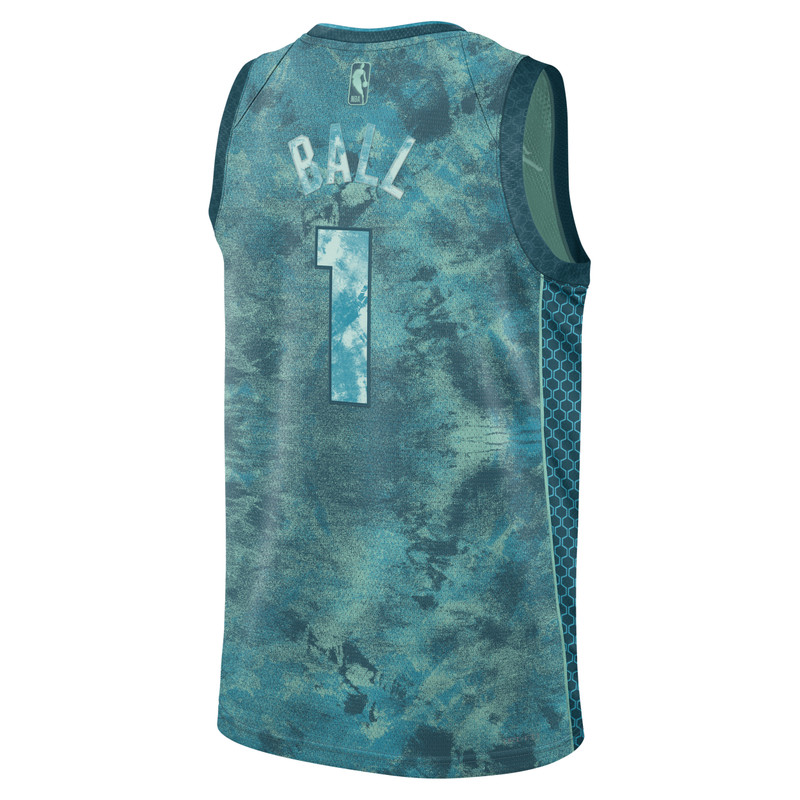 Jordan LaMelo Ball Charlotte Hornets 2023 Select Series Nike Men's Dri-FIT NBA Swingman Jersey outlook