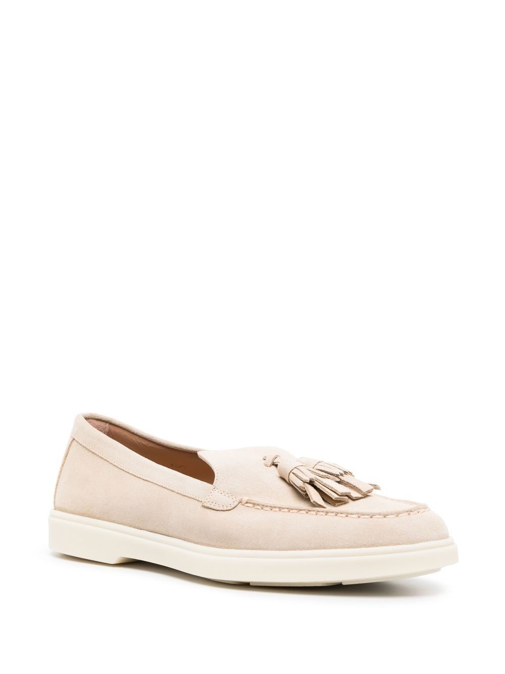 tassel-detail suede loafers - 2