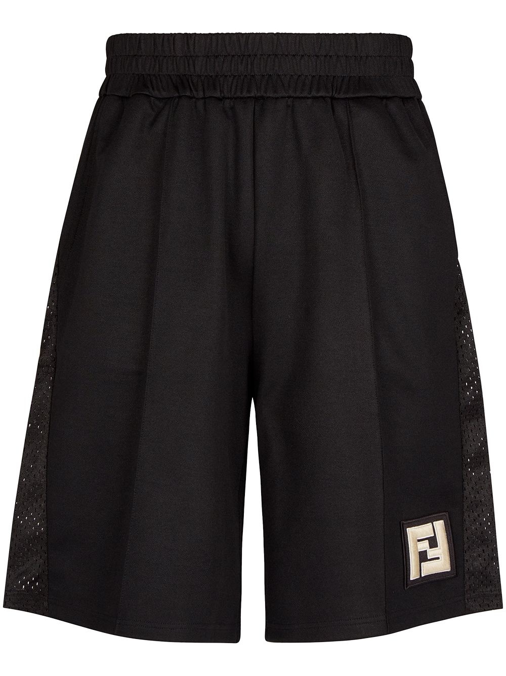 FF-logo patch Bermuda shorts - 1