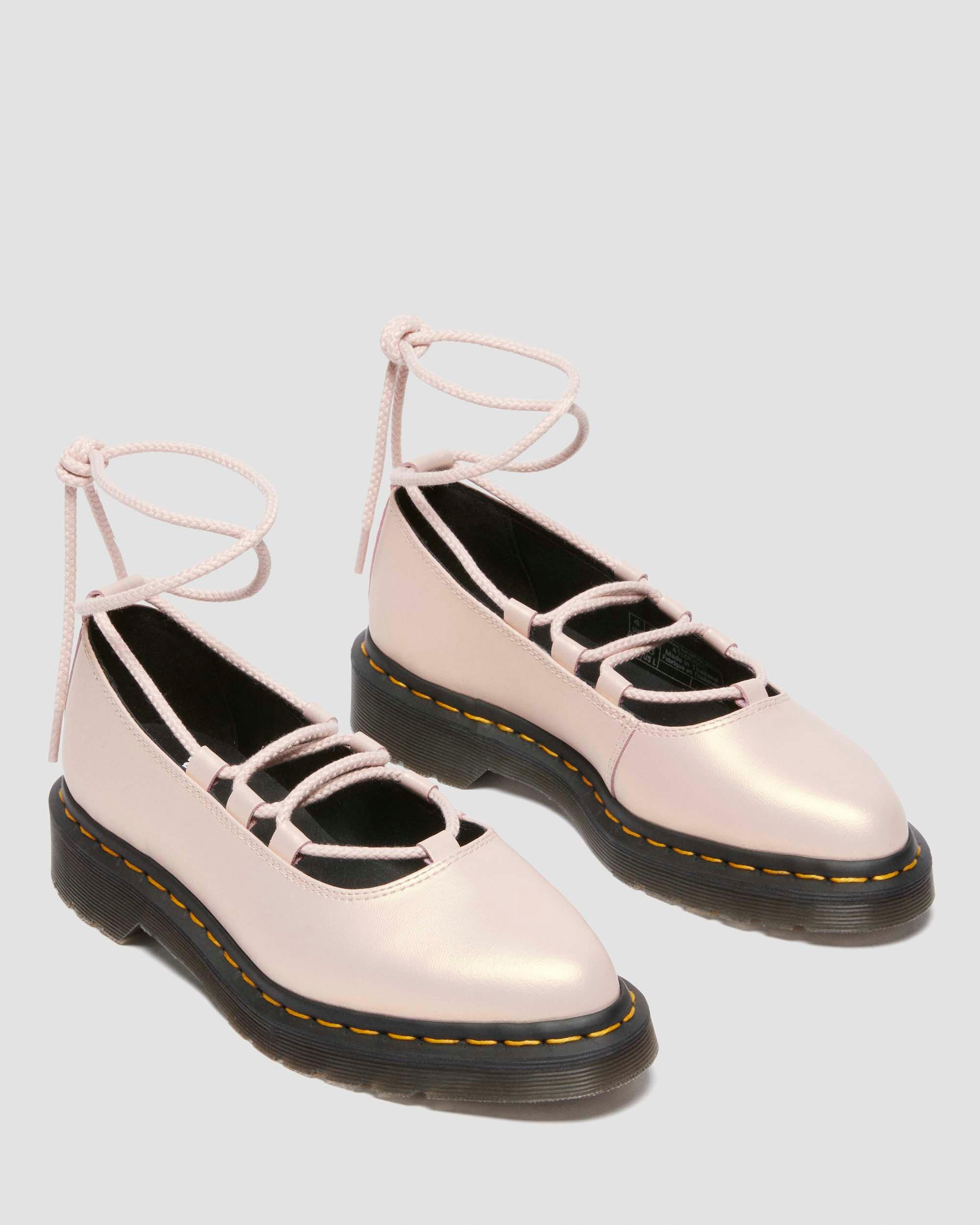 Elphie II Iridescent Leather Ballet Flats - 5