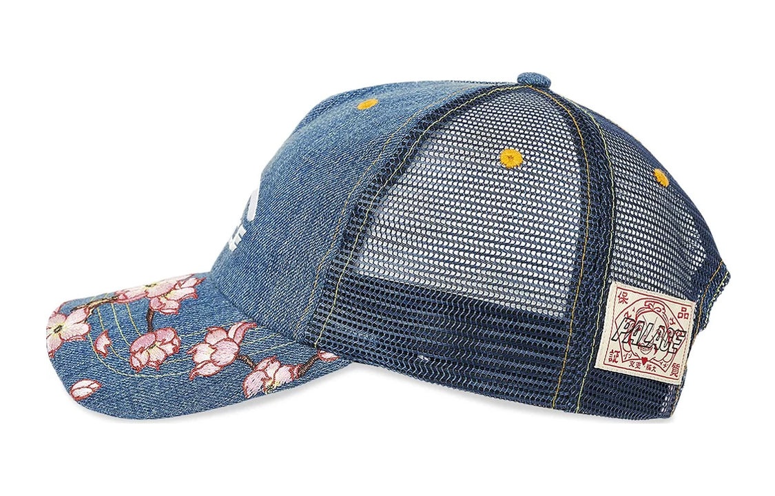 Palace X Evisu Denim Cap 'Blue' P24EVH001 - 2