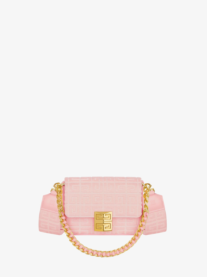 SMALL 4G BAG IN 4G EMBROIDERY WITH CHAIN 1