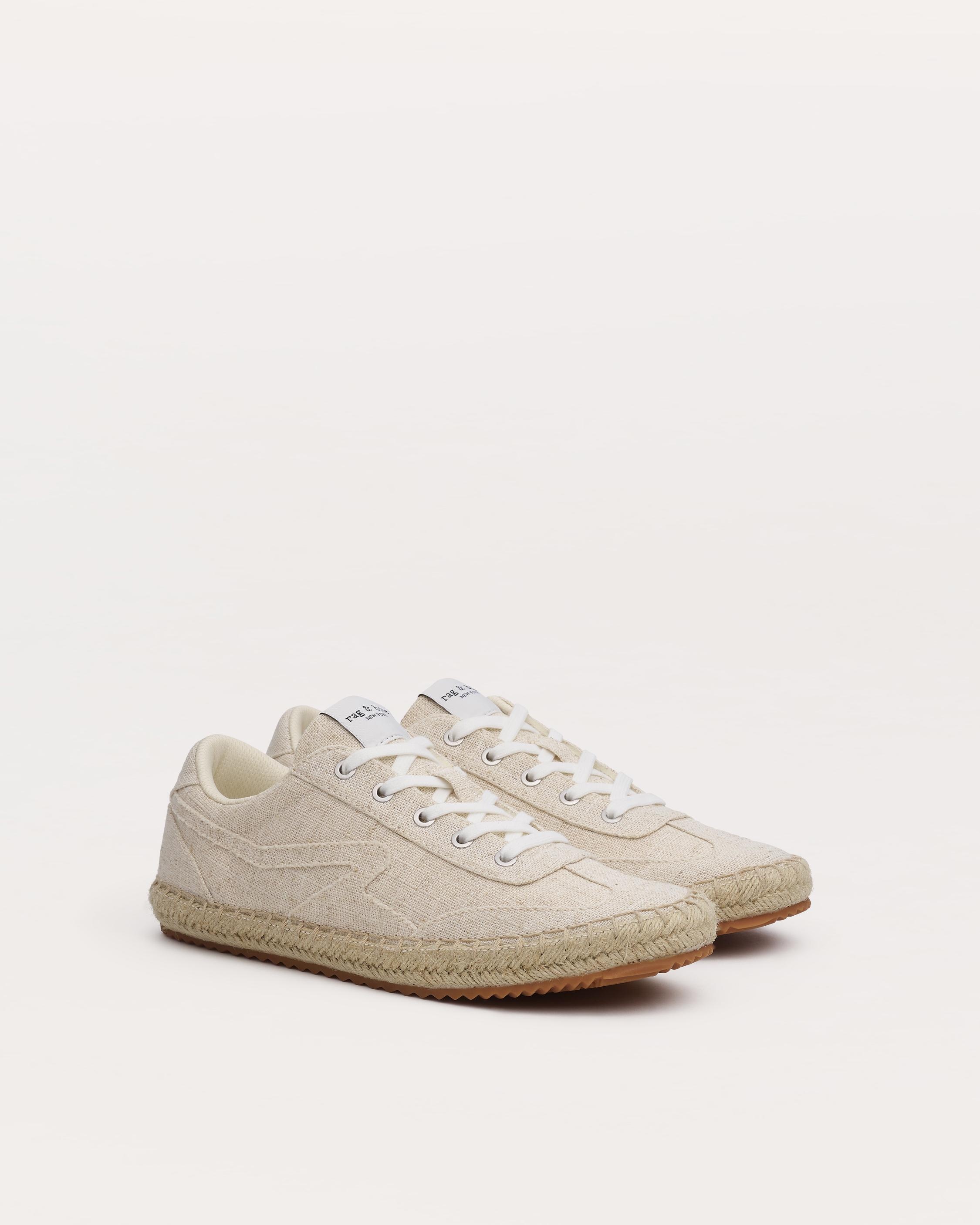 Retro Espadrille Sneakers
Linen Canvas - 3