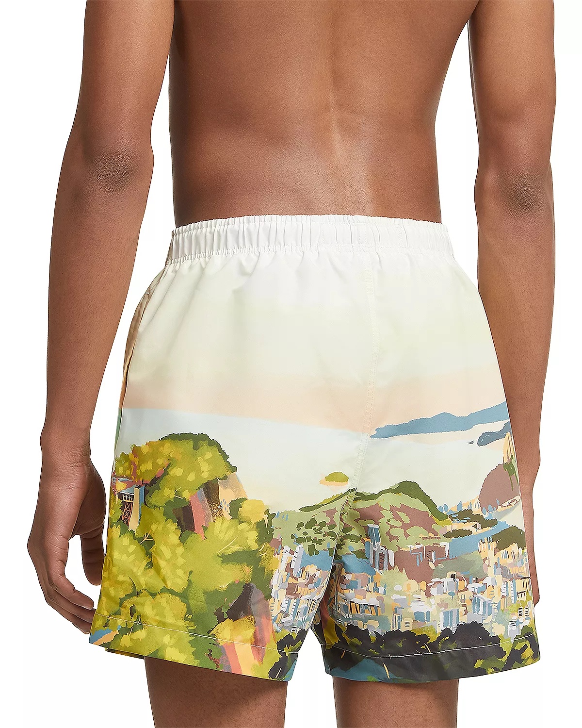 Rio de Janeiro Watercolor Swim Shorts - 2