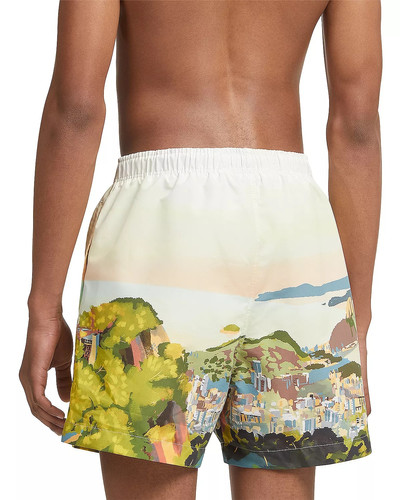 ZEGNA Rio de Janeiro Watercolor Swim Shorts outlook