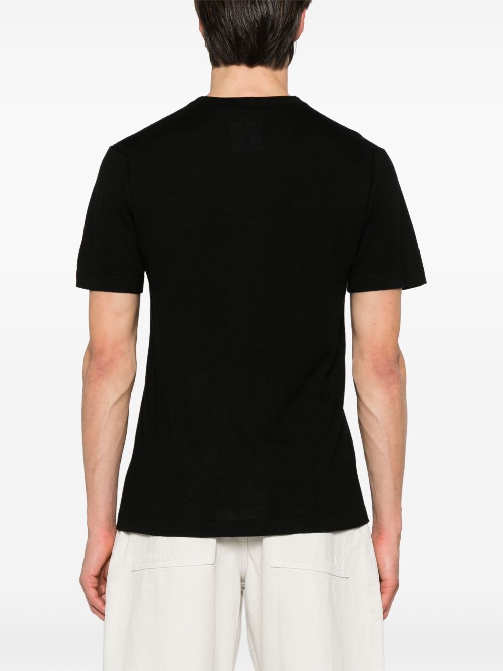 ribbed T-shirt - 3