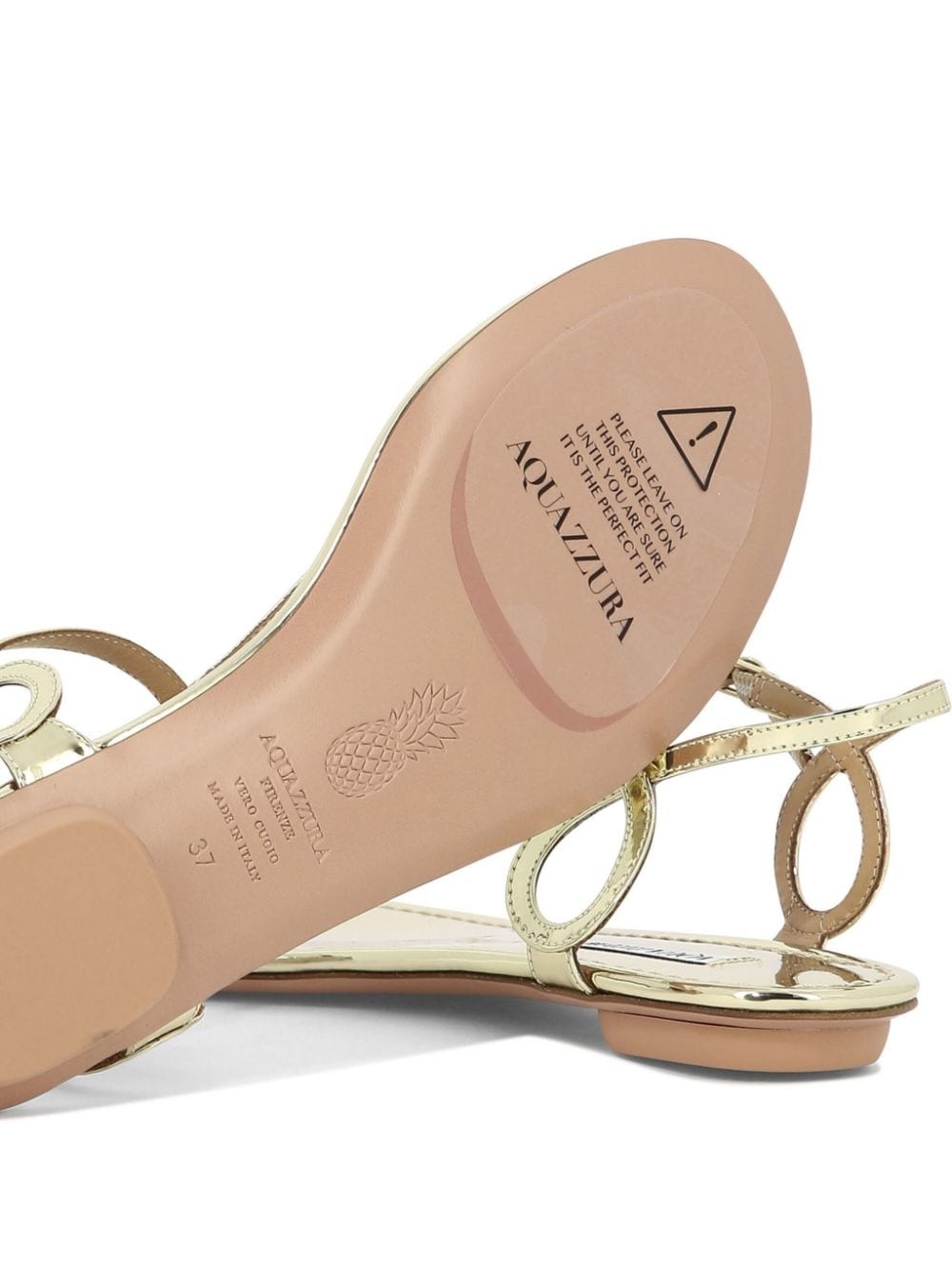 Almost Bare sling back sandals - 5