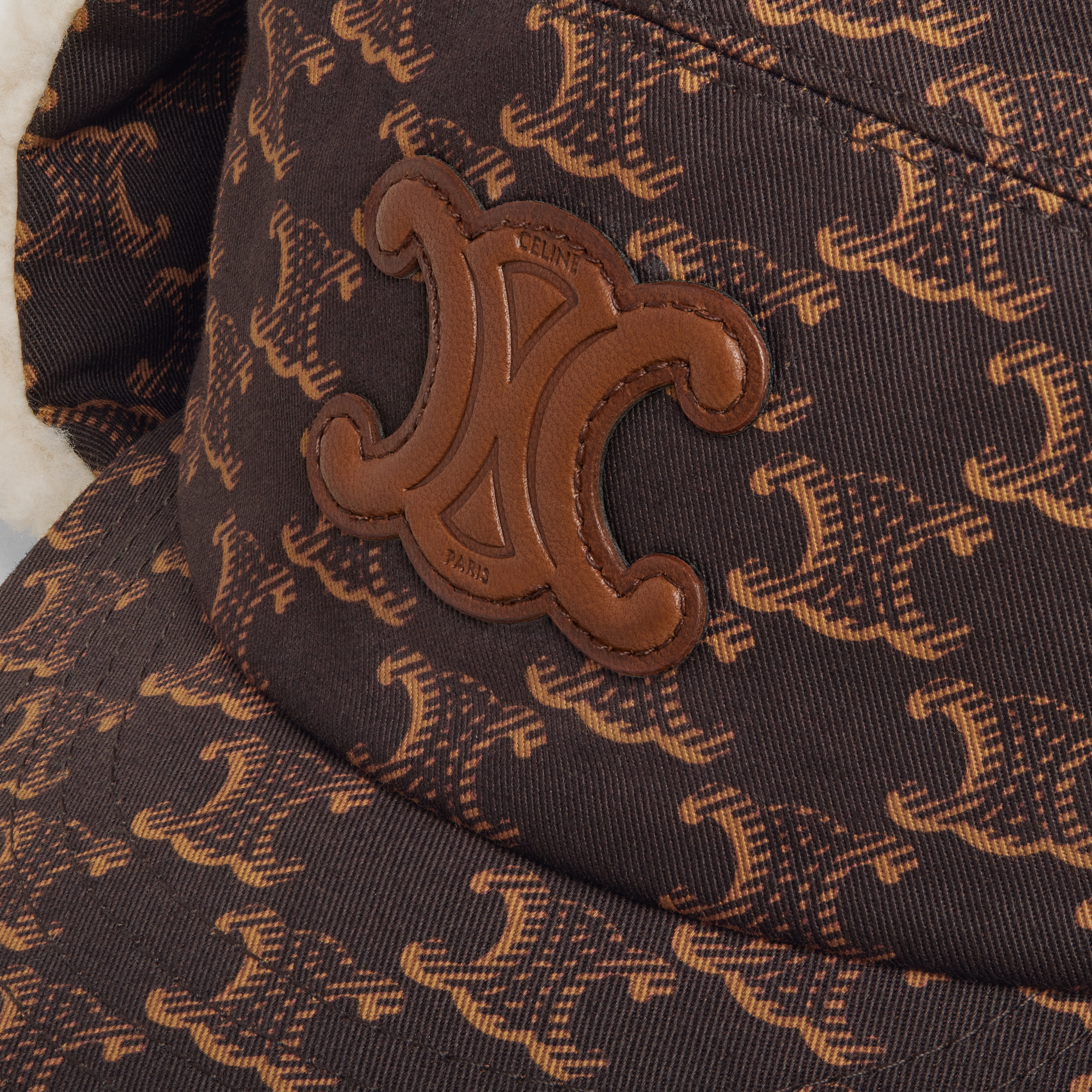 CHAPKA HAT IN MONOGRAM COTTON - 5
