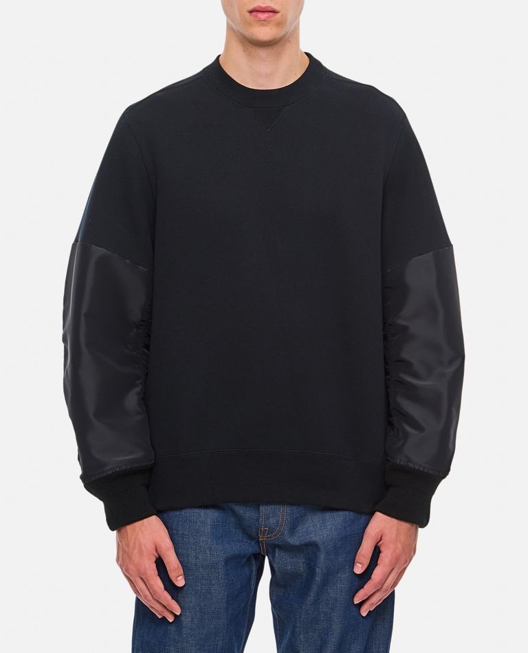 TWILL X SPONGE SWEAT PULLOVER - 1