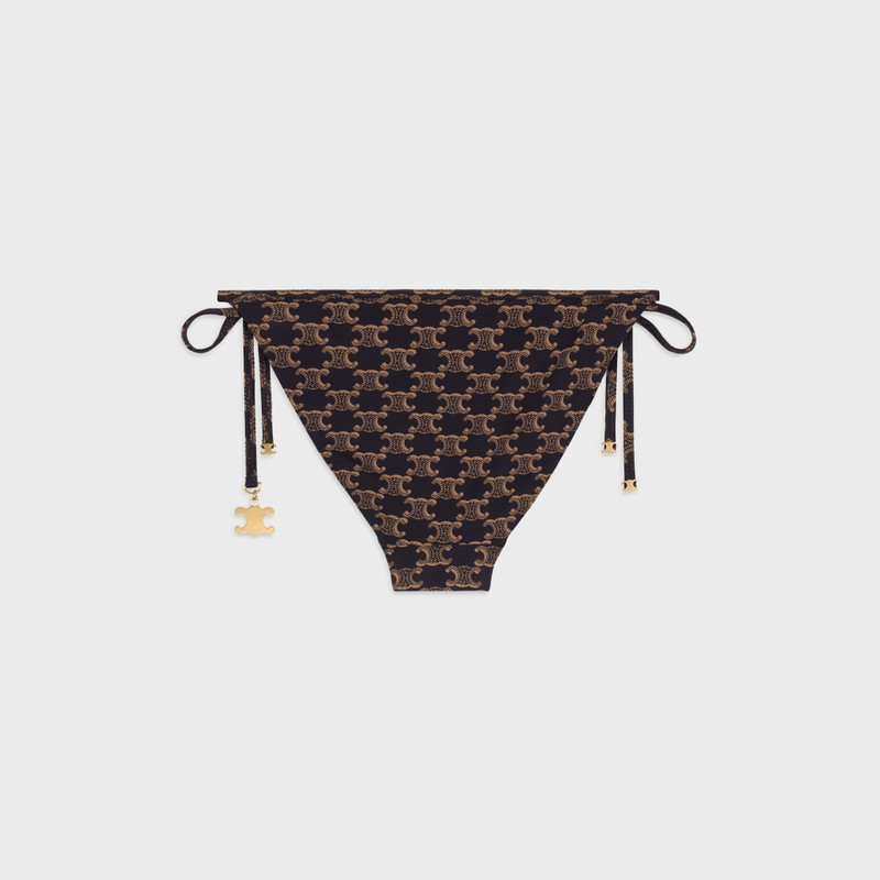 CELINE triomphe swimsuit bottom IN monogram matte jersey outlook