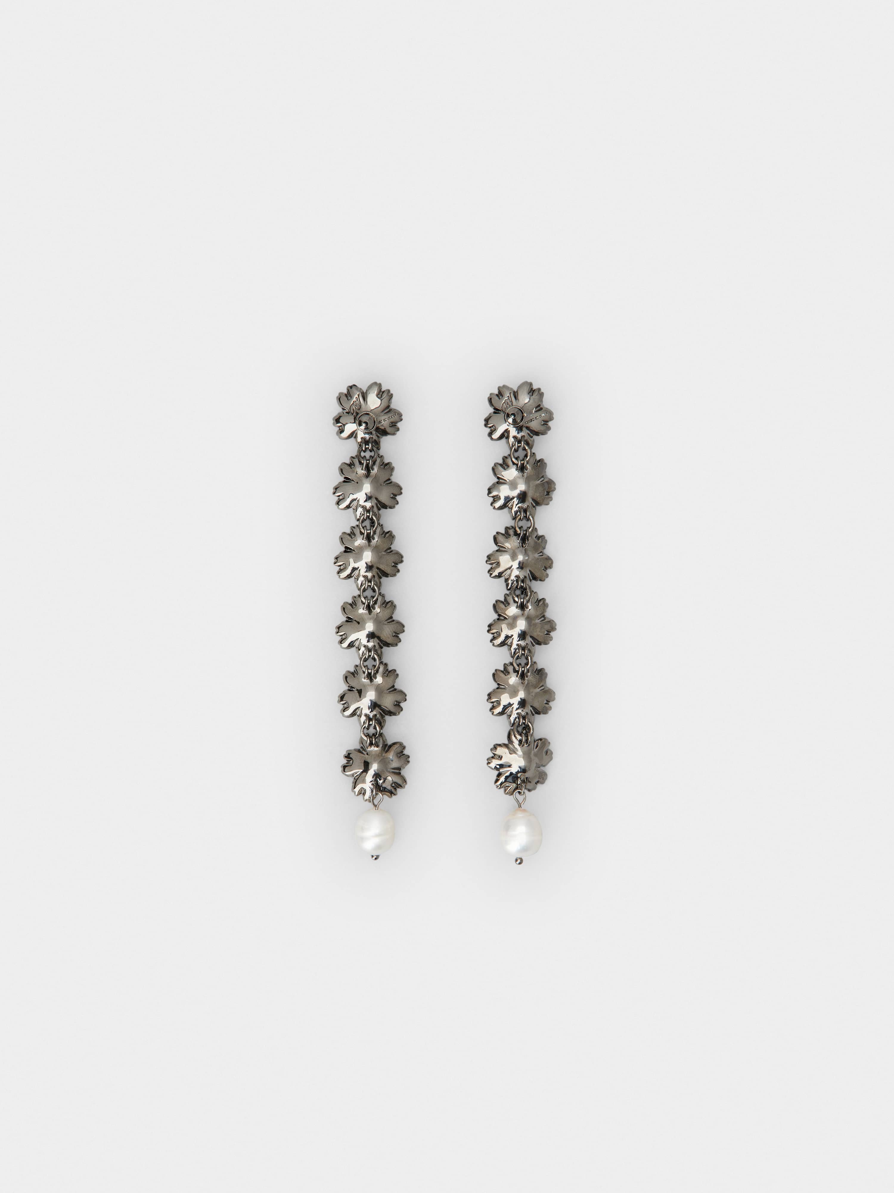 Bouquet Pearl Multiflowers Earrings - 2