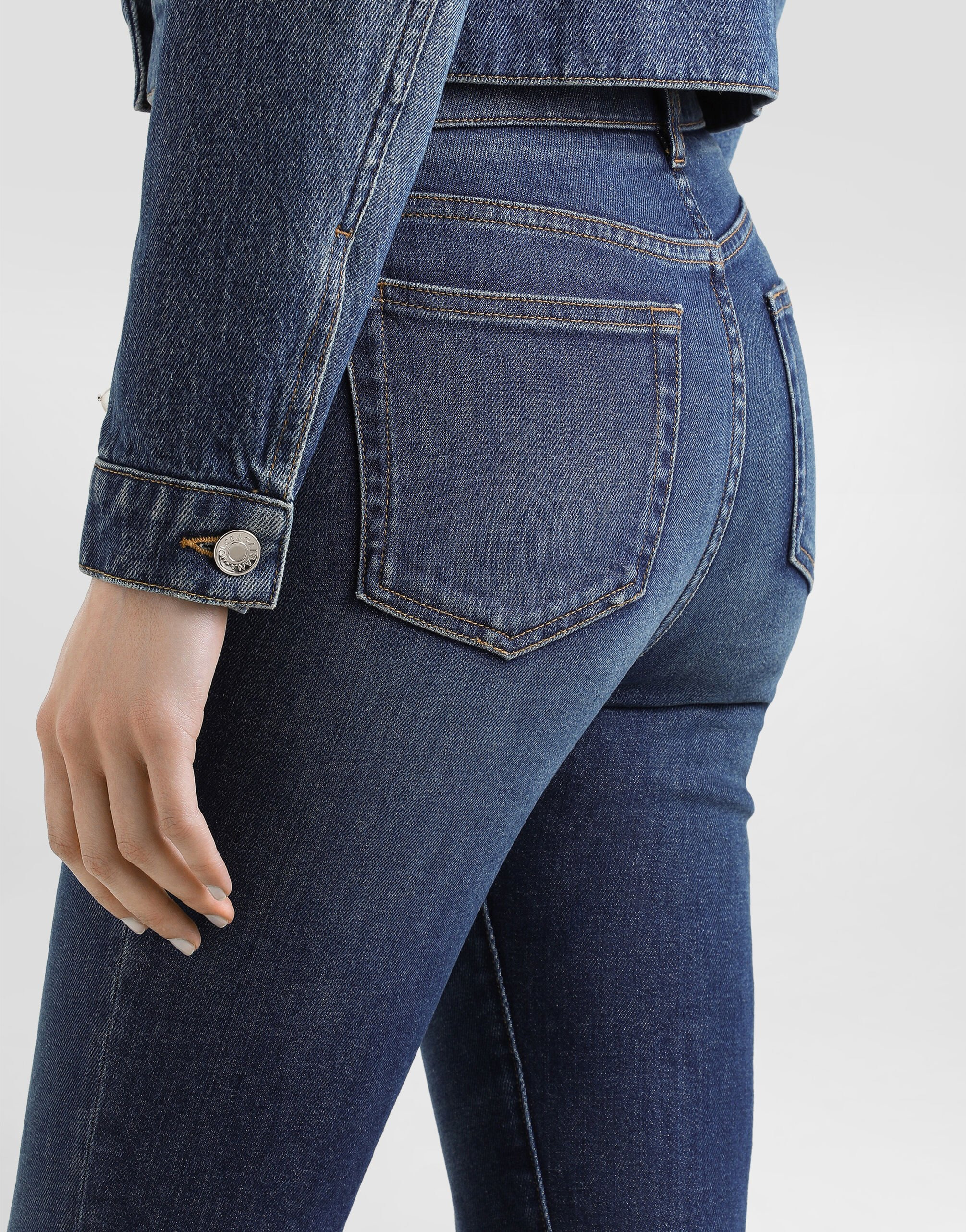 5-pocket denim trousers - 5