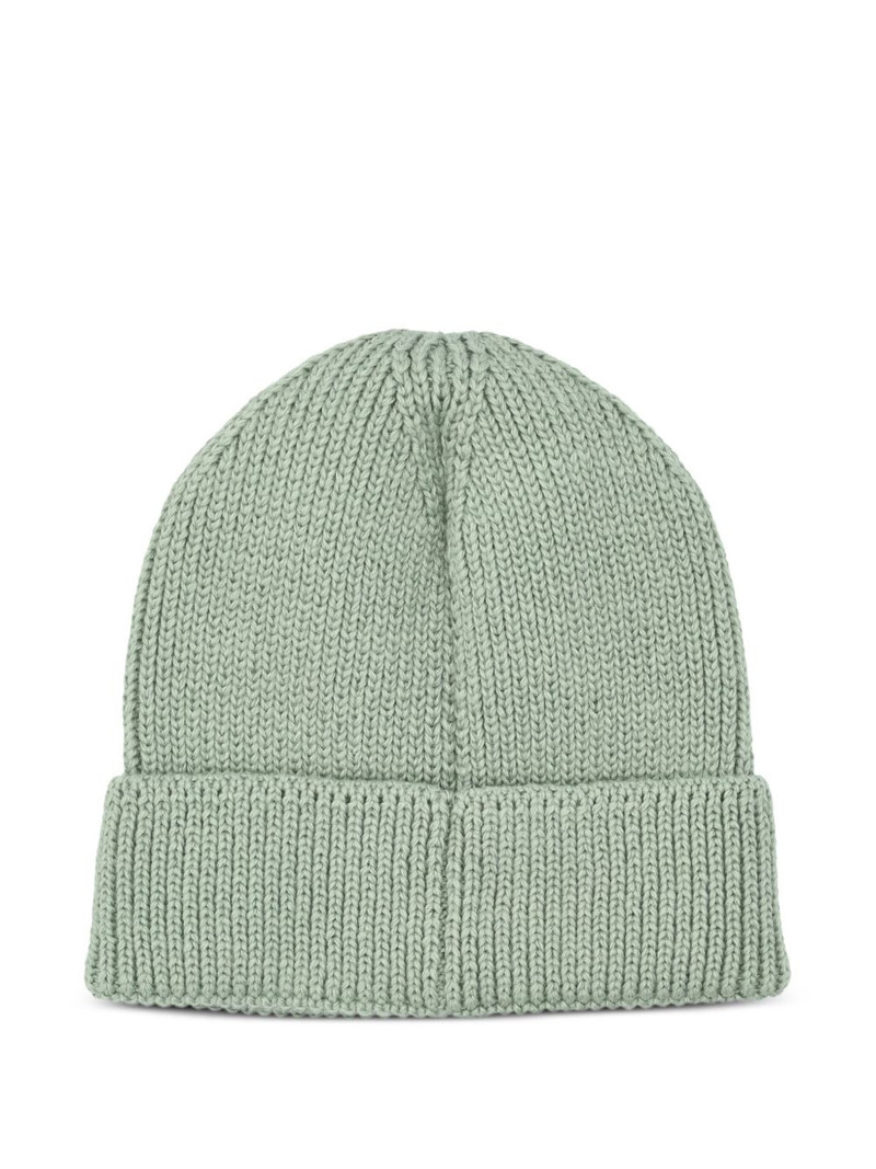 The North Face logo-patch beanie outlook
