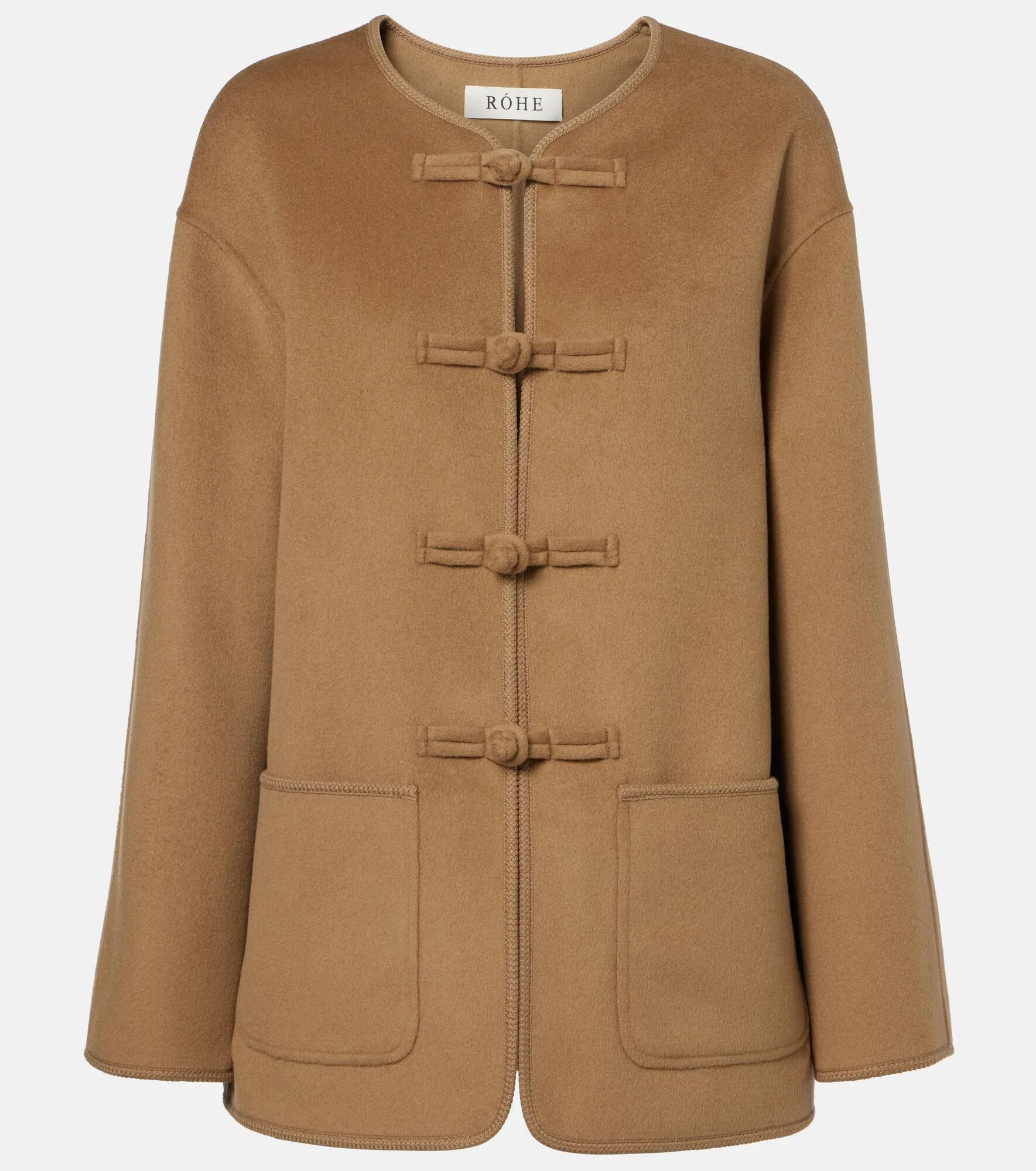 Wool and cashmere jacket - 1