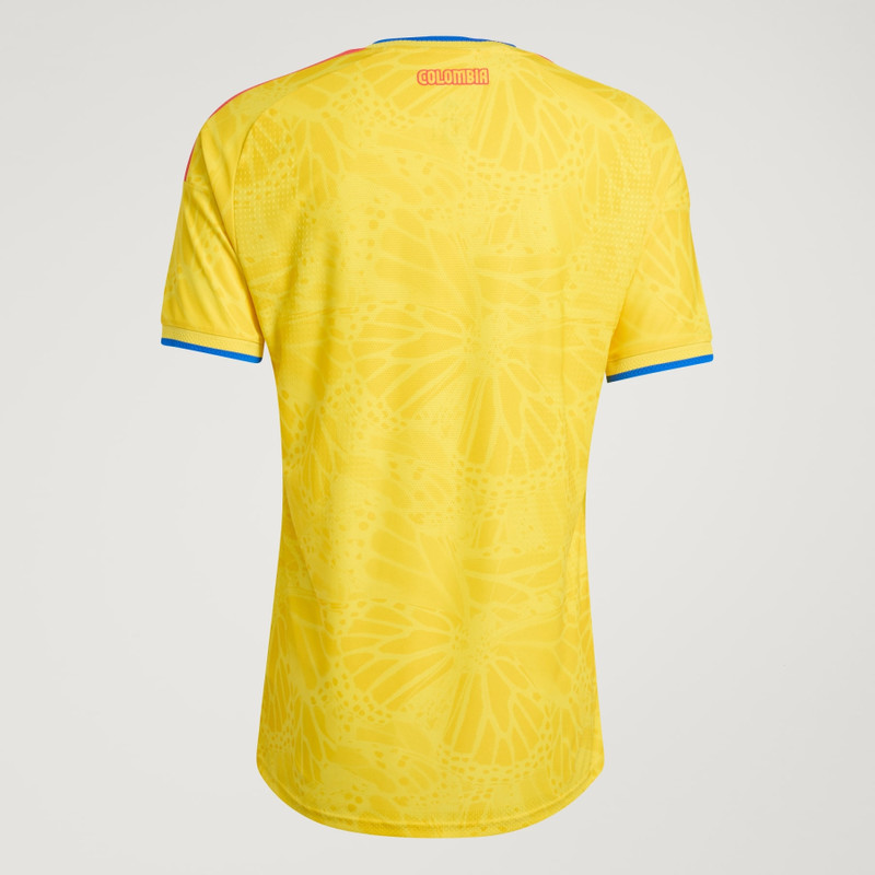 Colombia 26 Home Authentic Jersey 6