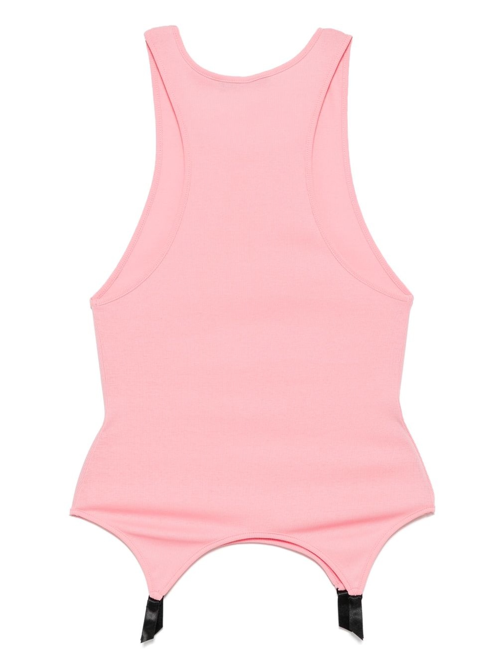 Le boy ribbed garther tank top - 2