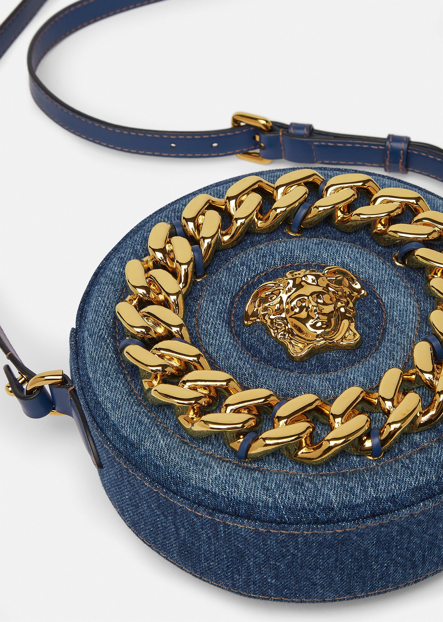 La Medusa Round Crossbody Bag - 5