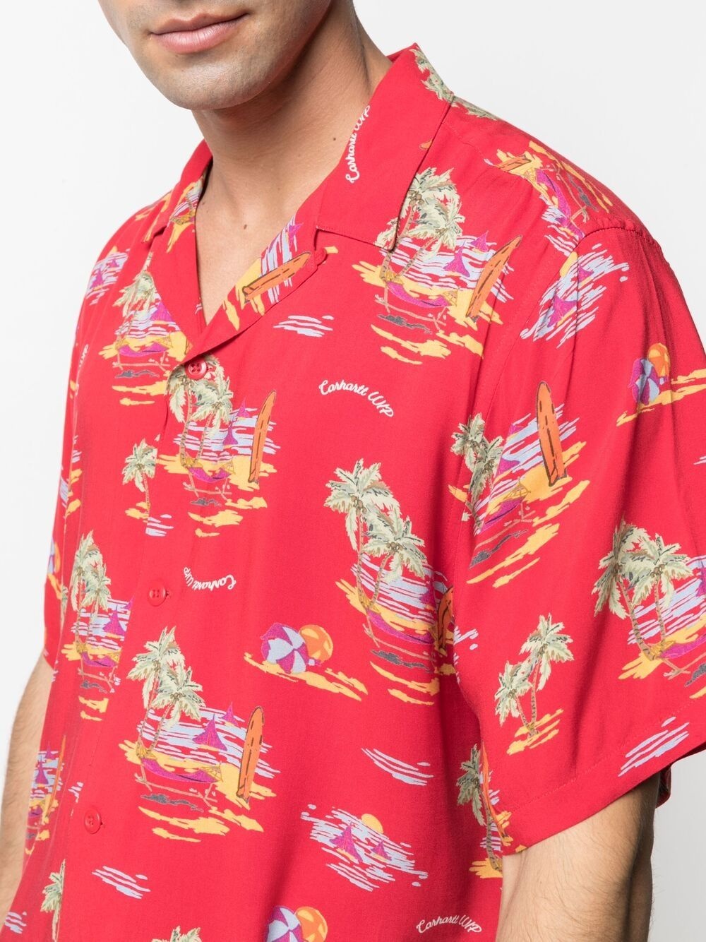 short-sleeve beach shirt - 5