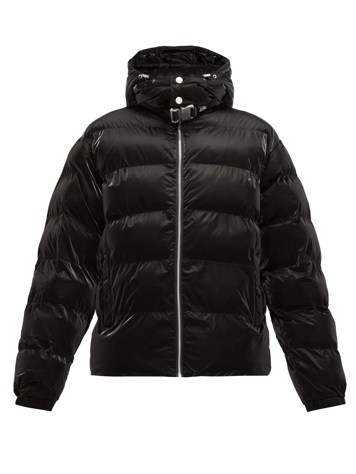 Nightrider hooded quilted coat - 1