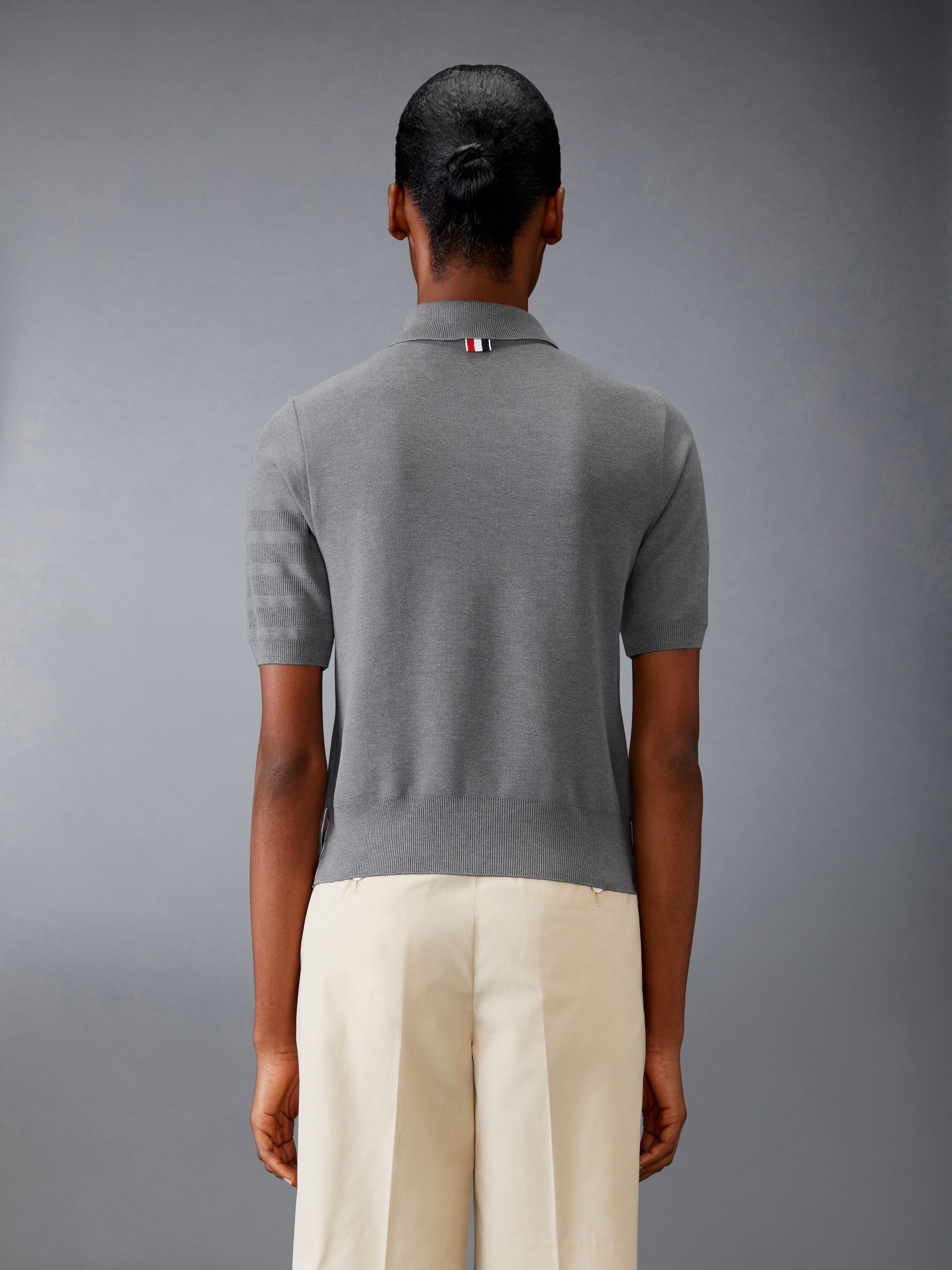 Silk Pique 4-Bar Polo - 2