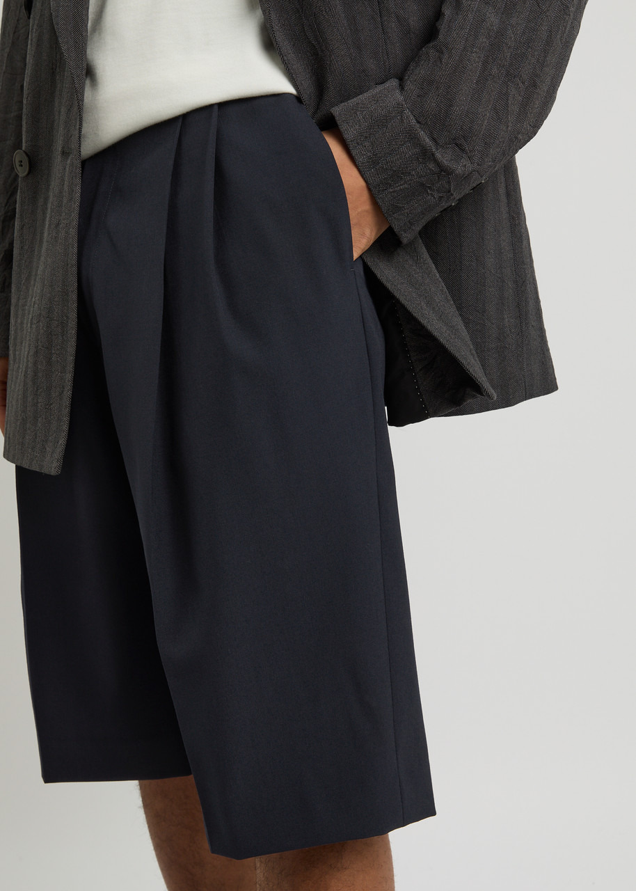 Dries Van Noten Panrom Wool Shorts - 5