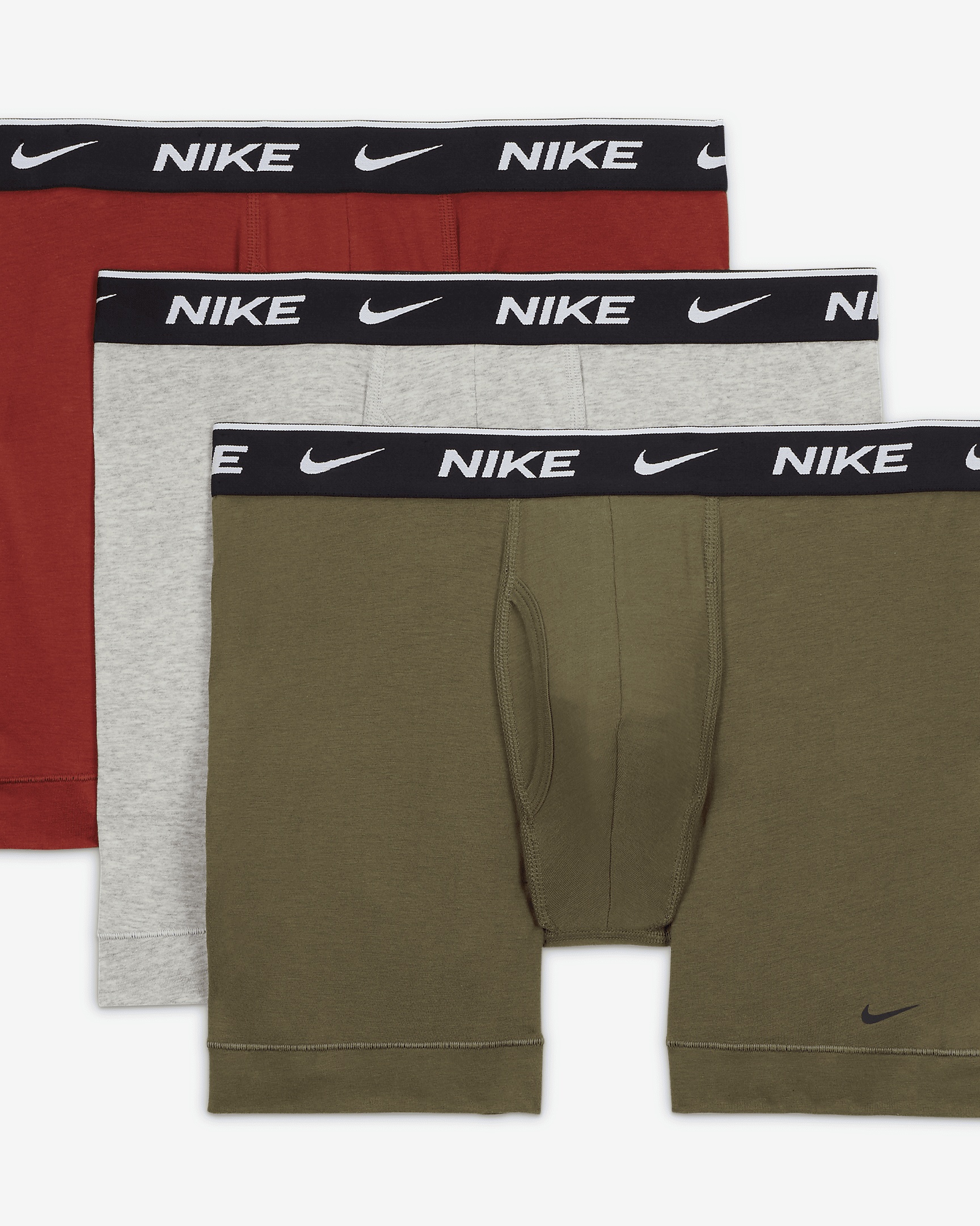 Nike Dri-FIT Essential Cotton Stretch Men's Boxer Briefs (3-Pack) - 1