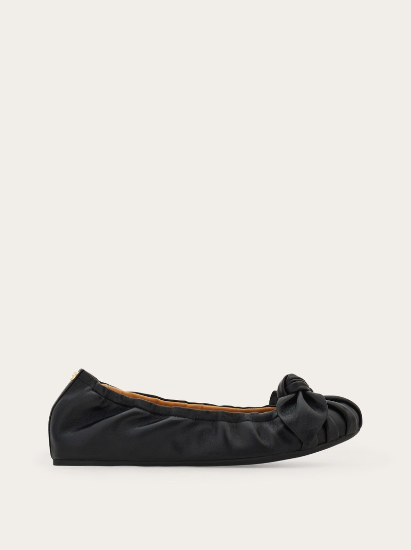 Bow embellished ballet flat 1
