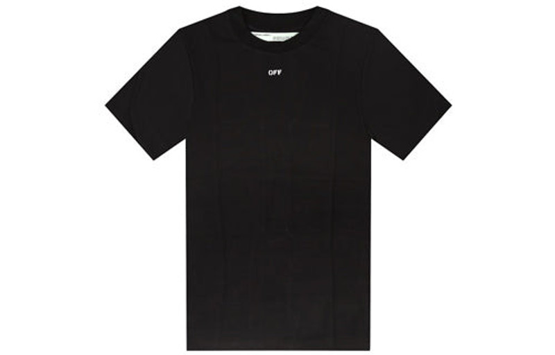 Off-White (WMNS) Off-White SS19 Flower Arrows Sketch Print Short Sleeve OWAA029R187700091088 outlook