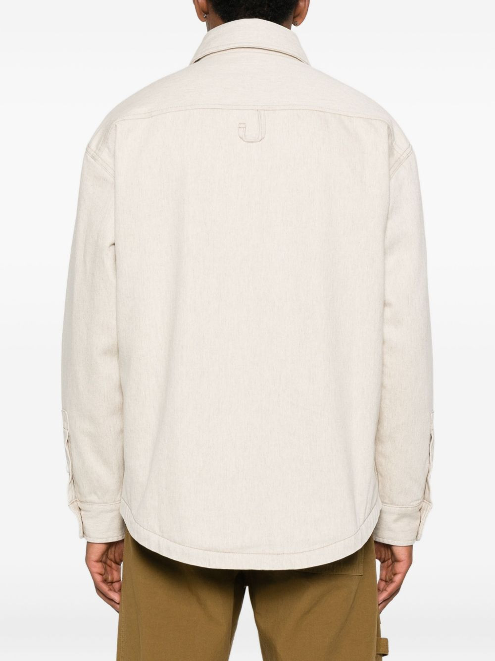 The Boulanger embroidered overshirt - 4