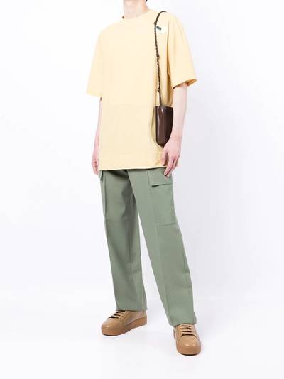 Jil Sander Maglietta logo-patch T-shirt outlook