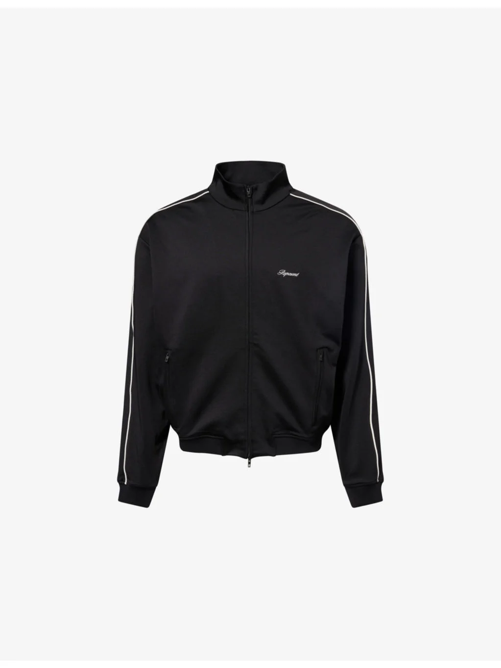 Logo-Embroidered Jersey Track Top - 1