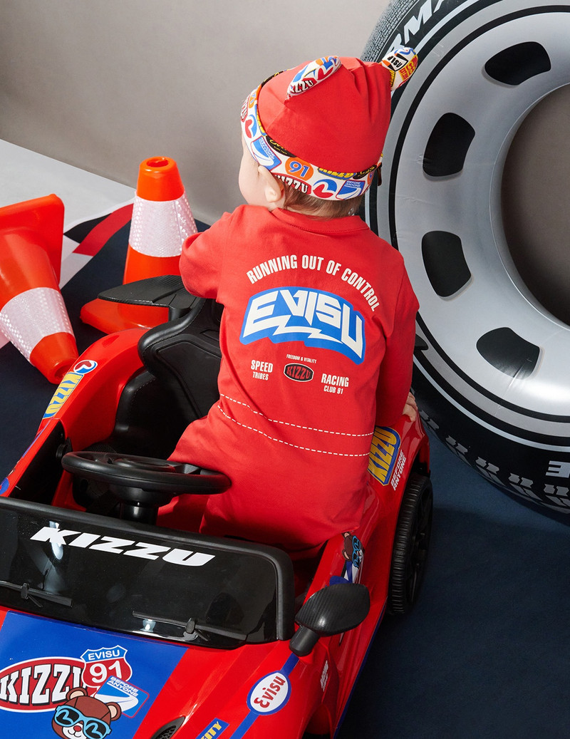 RACING BADGE AND LOGO BABY BEAR HAT 6