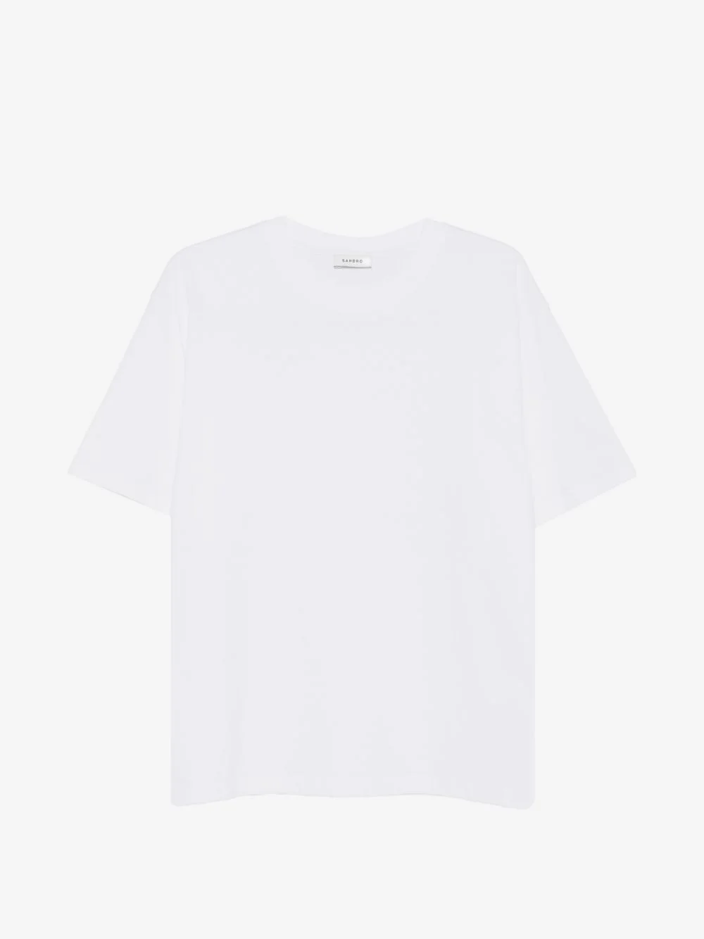 oversize-fit round-collar T-shirt - 1