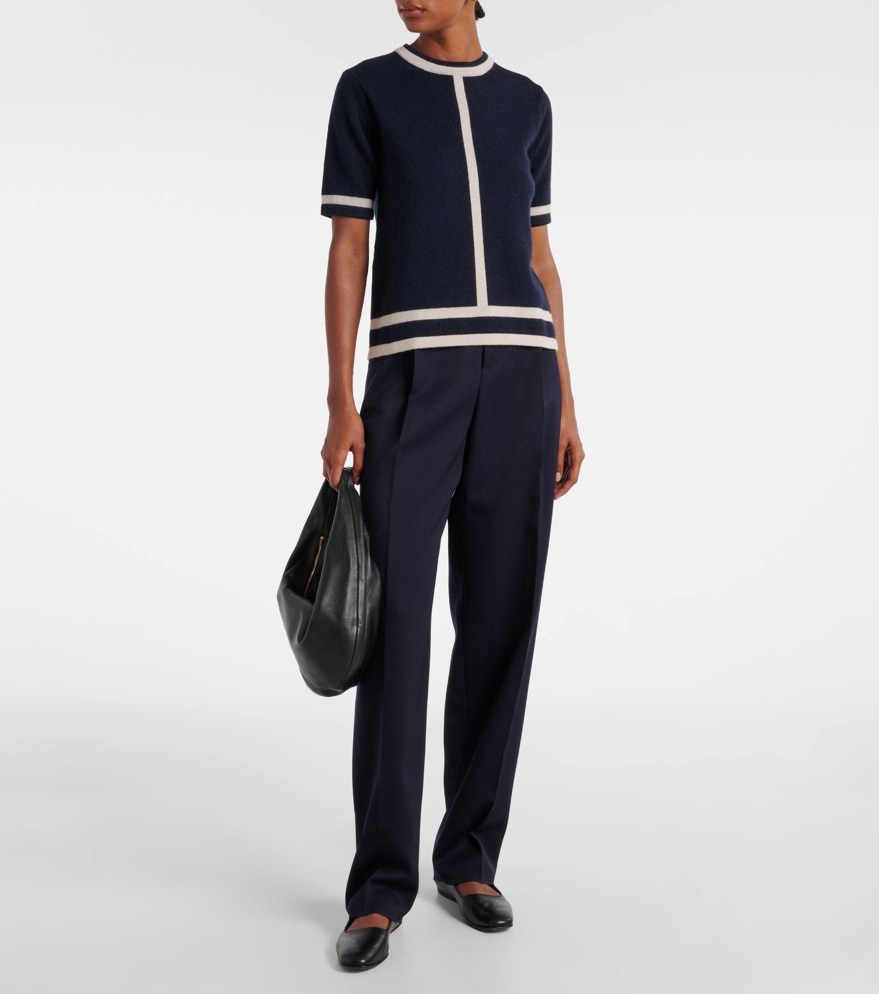 Usuale wool and cashmere top - 5