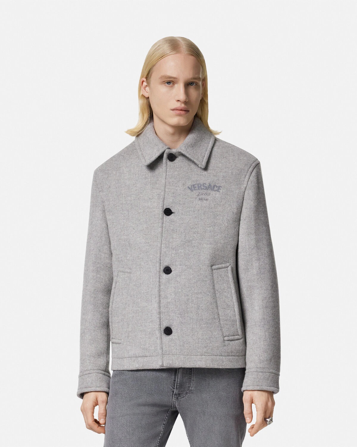 Wool-Blend Blouson Jacket - 4