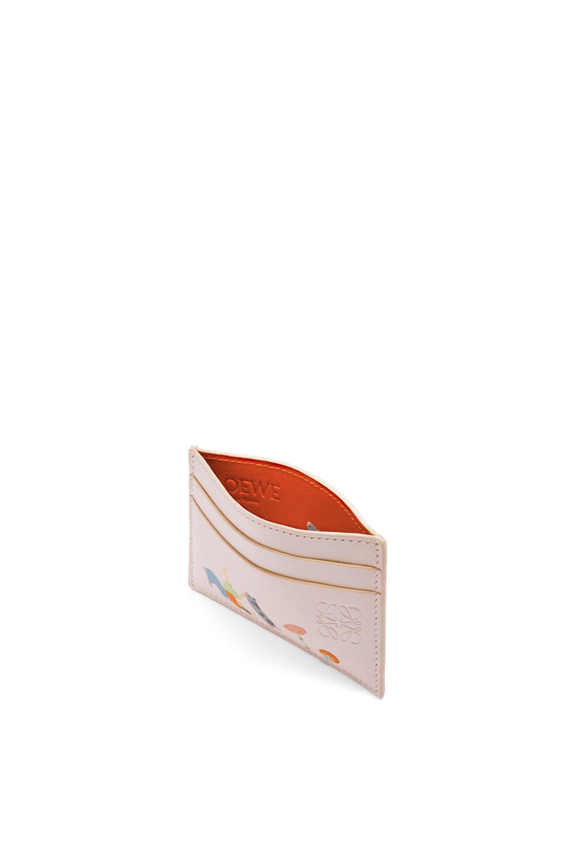 Hamster plain cardholder in nappa calfskin - 3