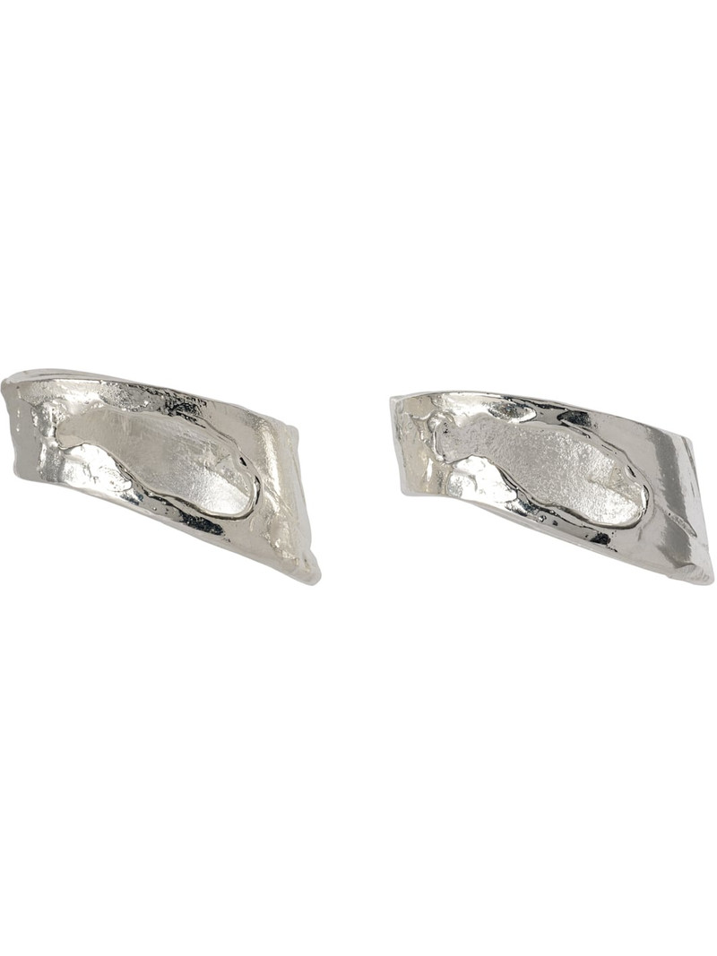 SSENSE Exclusive Silver 'The Totemic Devotion' Napkin Rings - 1