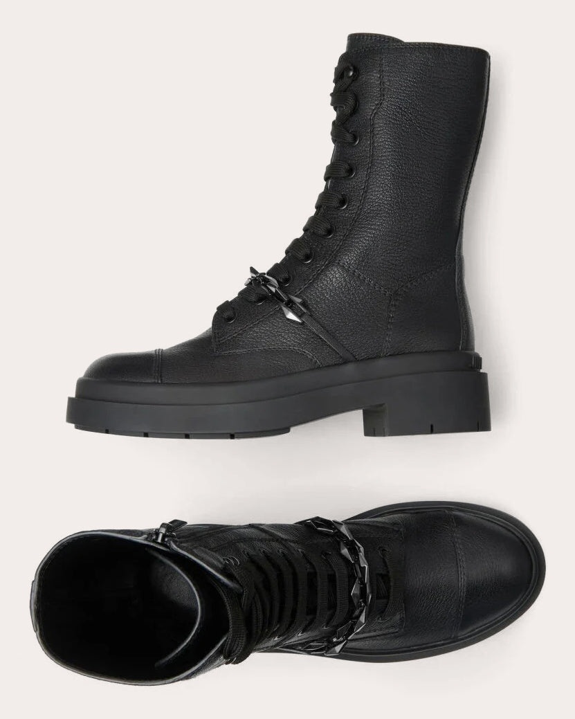 Nari Grained-Leather Ankle Boot - 3