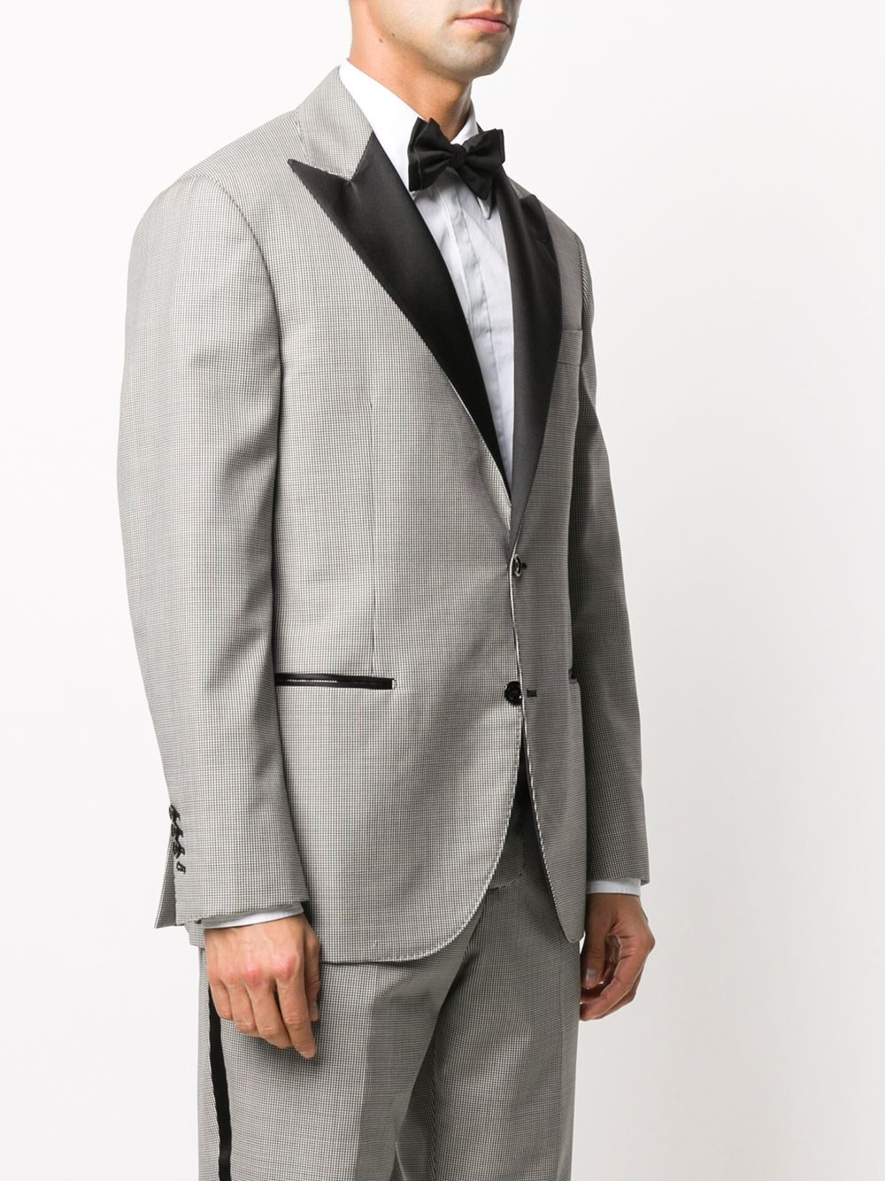 single-breasted fitted blazer - 3