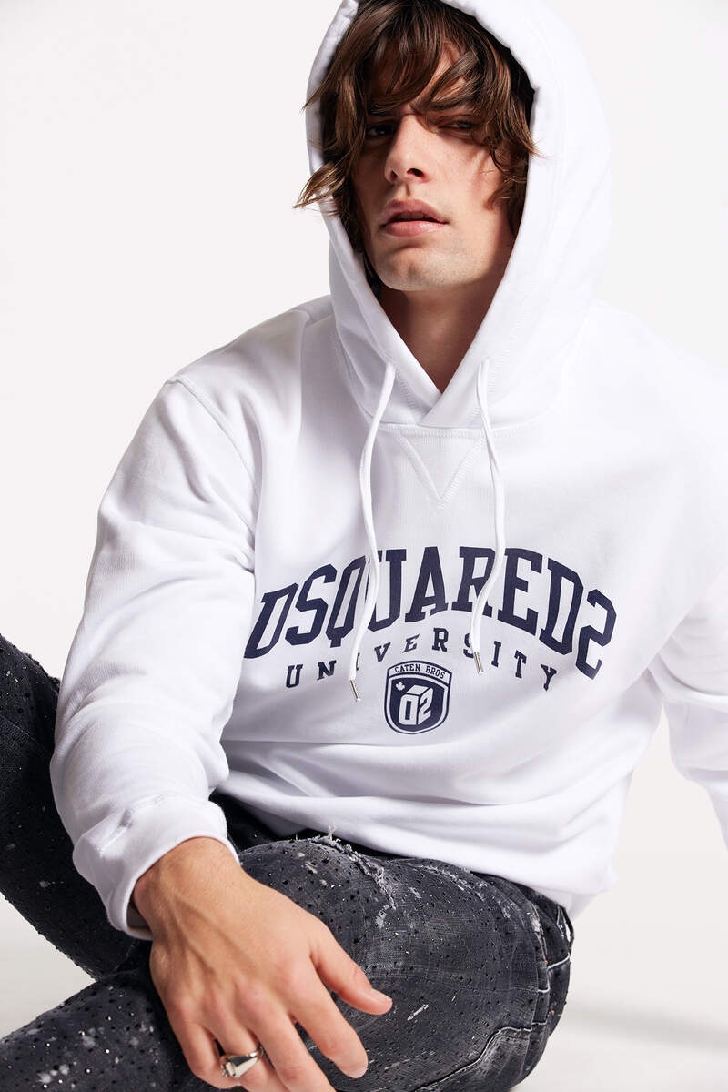 DSQUARED2 UNIVERSITY COOL HOODIE - 1