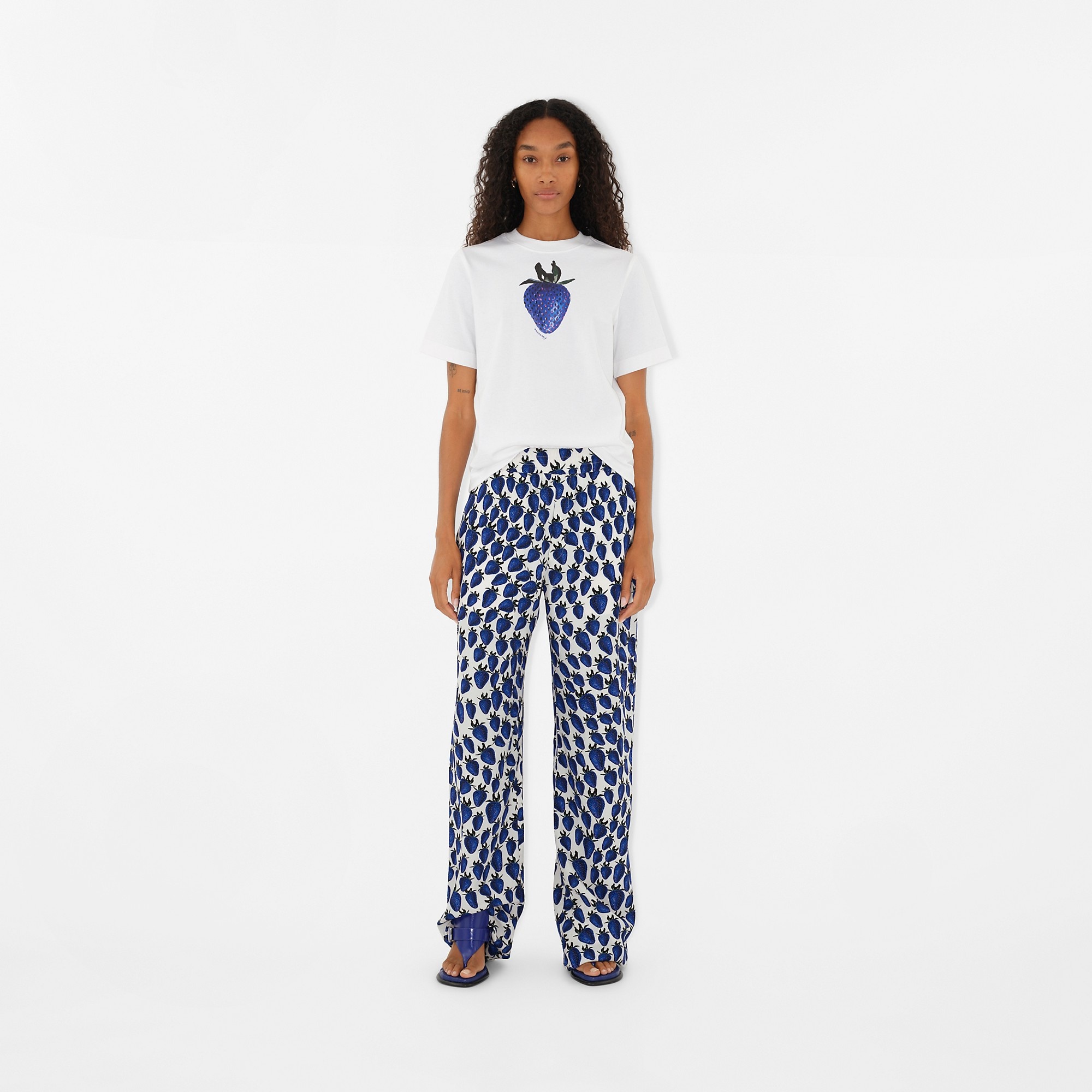 Strawberry Cotton T-shirt - 2