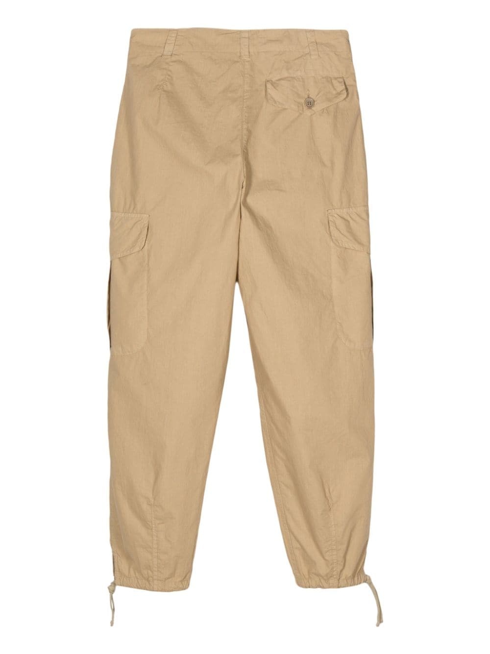 tapered-leg cargo trousers - 2