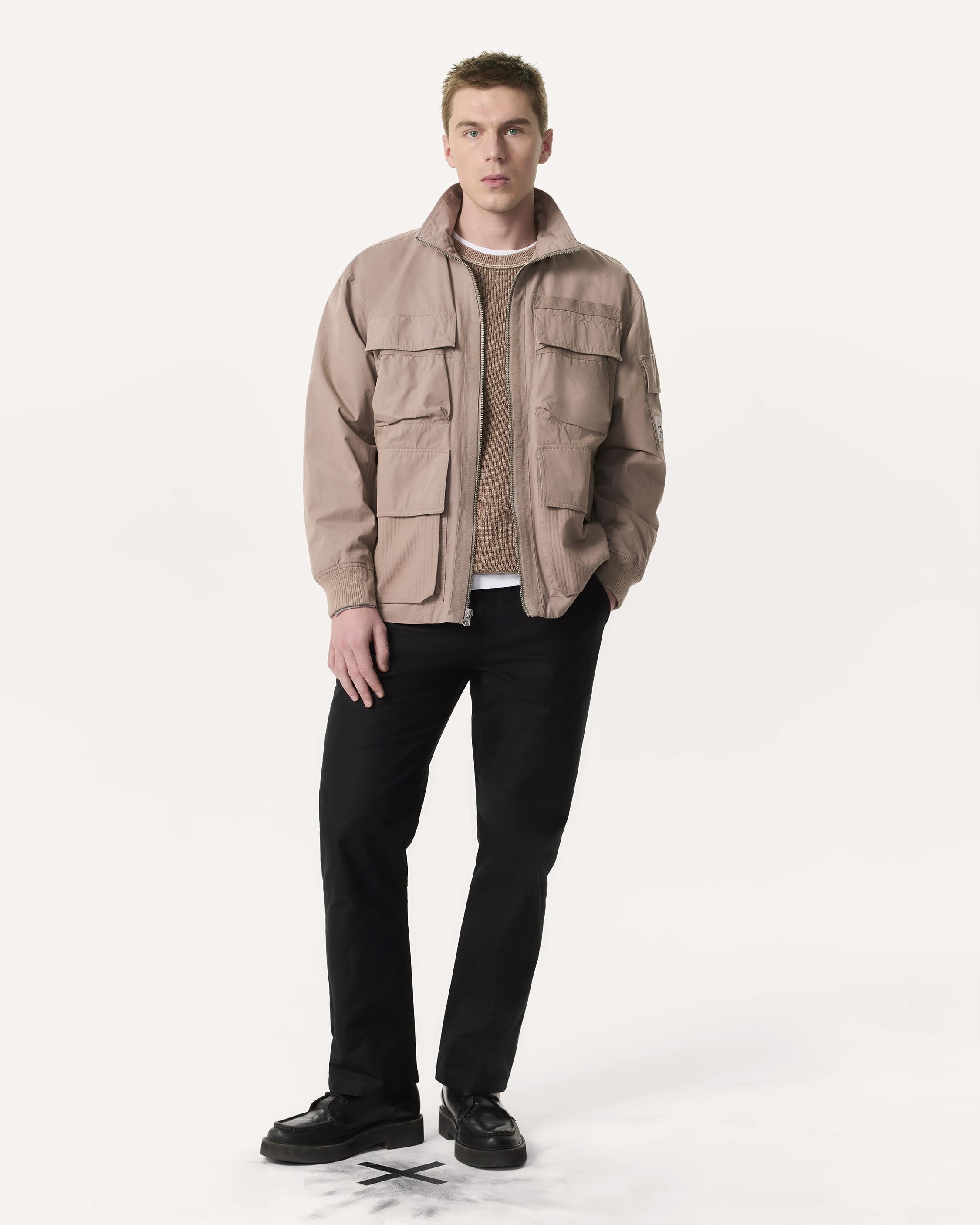 Ashland Cotton Utility Jacket
Lightweight Rigid Denim - 4