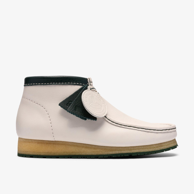 Walla Boot RB White Leather 1