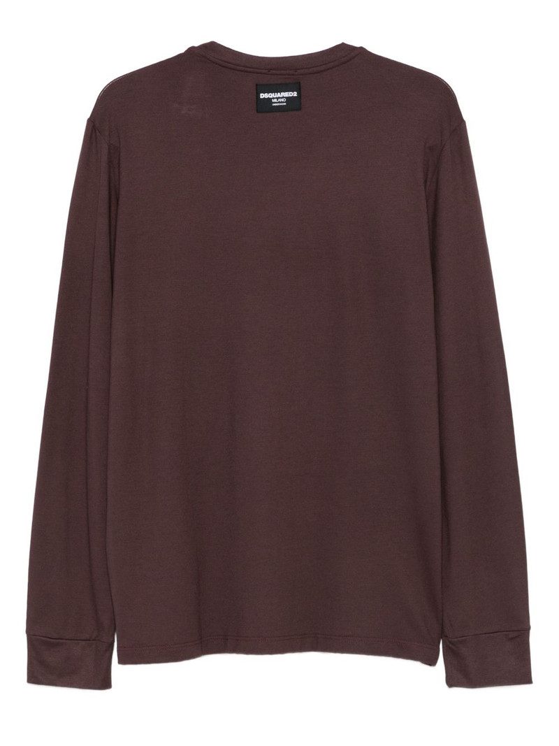 DSQUARED2 long-sleeve crew-neck sweater outlook