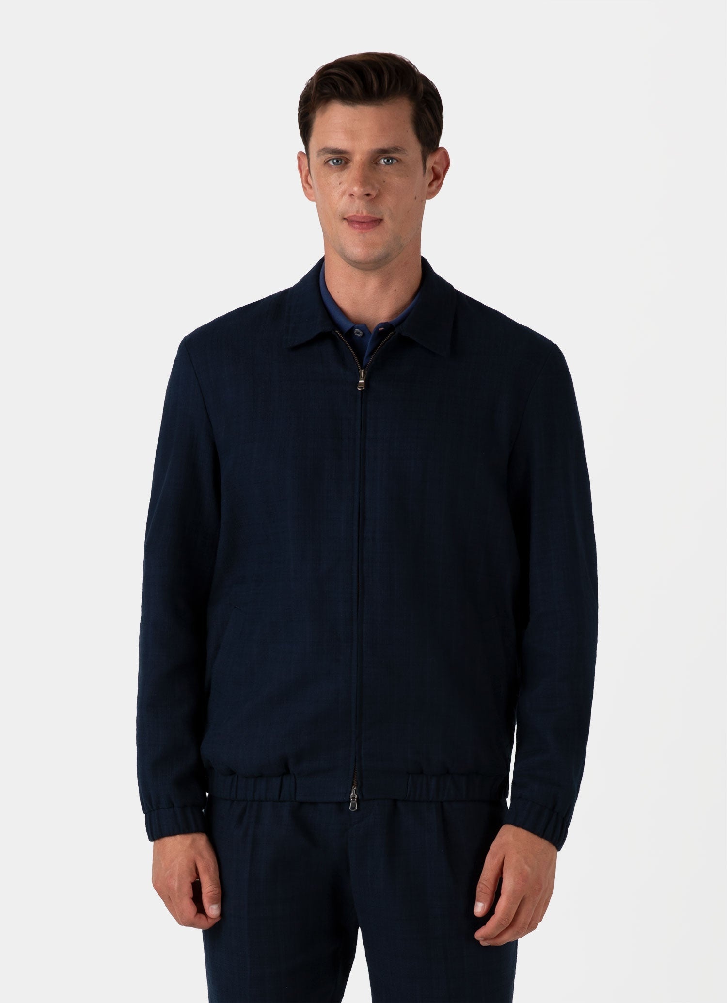 Cotton Raffia Blouson Jacket - 2
