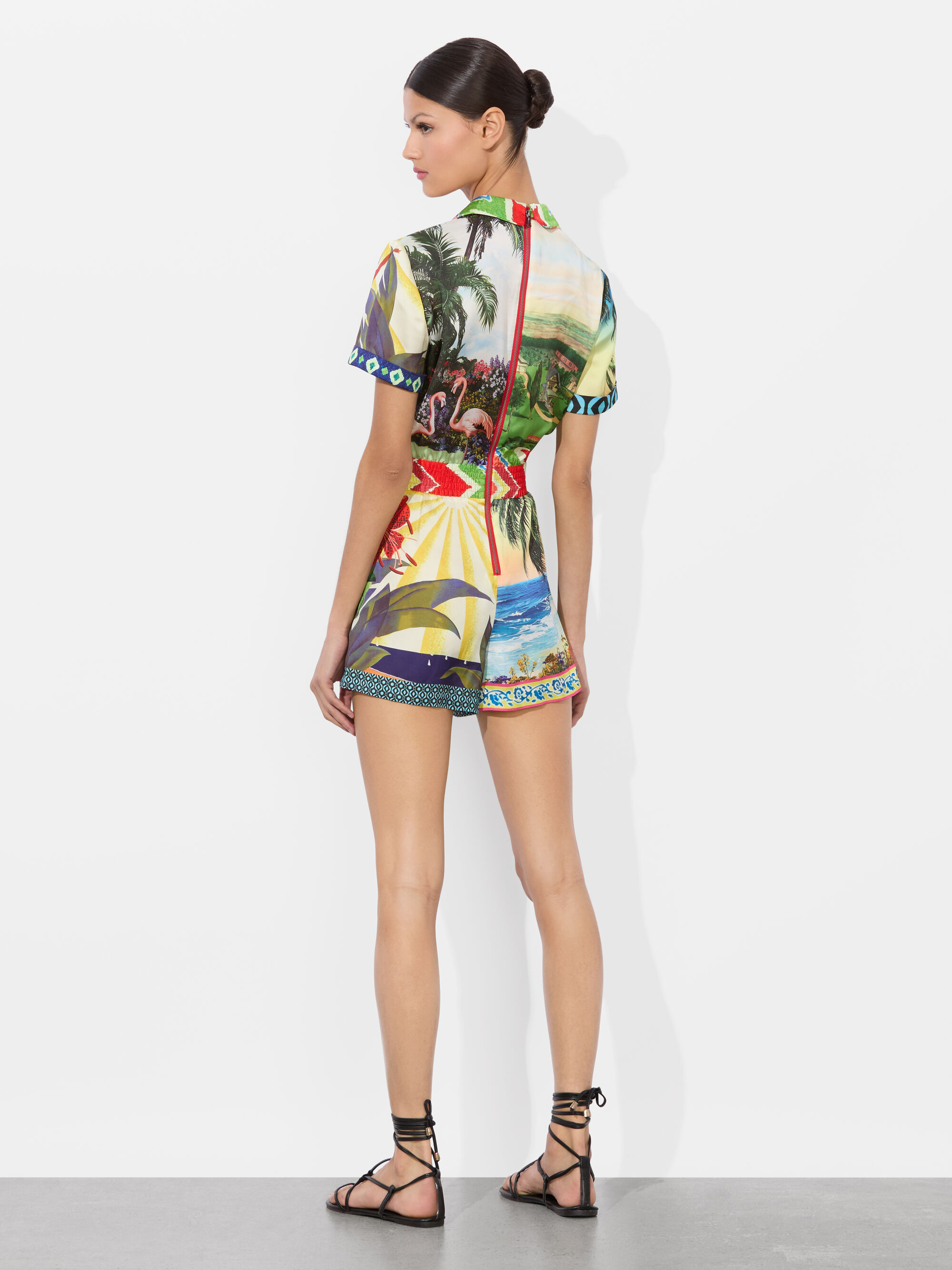 LEIGHTON PAJAMA ROMPER - 4
