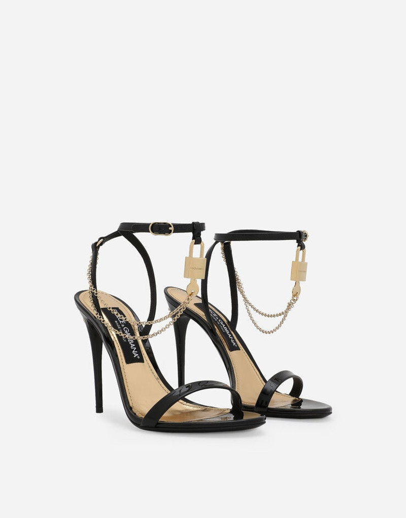 Patent leather sandals 2
